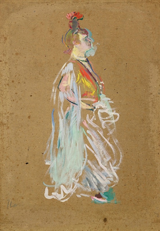 La Goulue en Almée — Анри де Тулуз-Лотрек