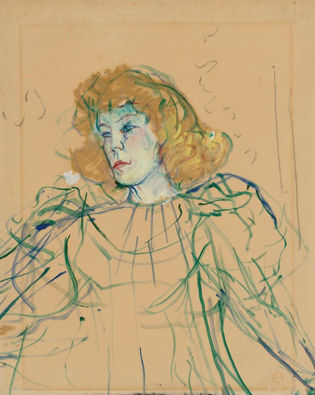Miss May Milton by Анри де Тулуз-Лотрек, 1895 — digital art print download