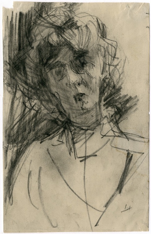 Borstbeeld van een vrouw by Isaac Israëls — digital art print download