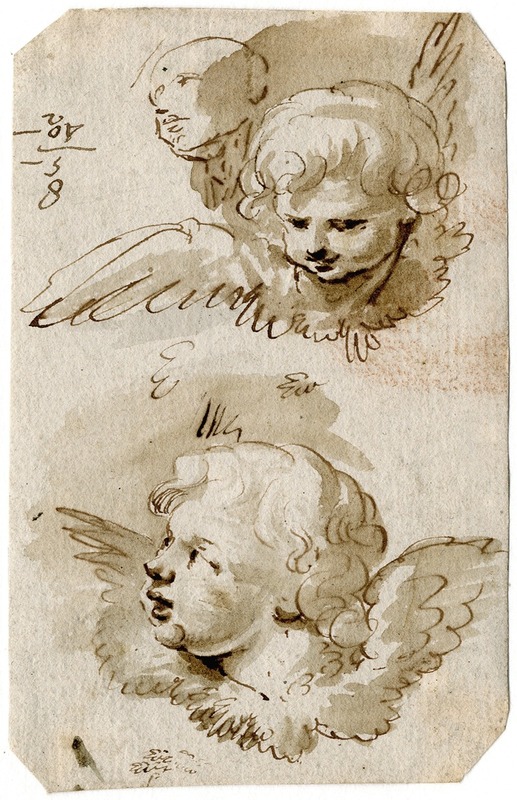 Twee cherubs by Якоб де Вит — digital art print download