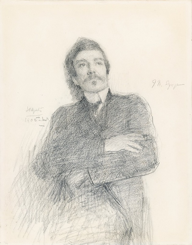John Millington Synge (1871-1909), Playwright by Джон Батлер Йейтс, 1871-1909 — digital art print download