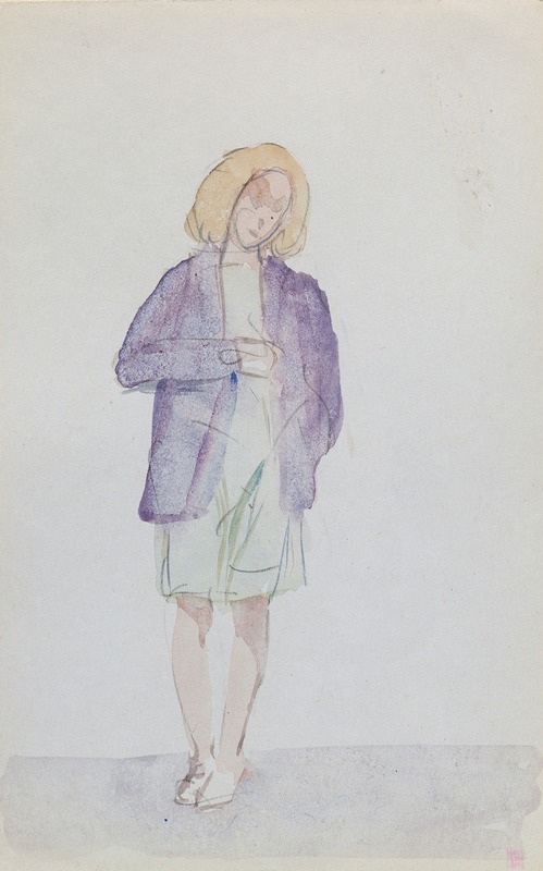 A Woman in a Purple Jacket — Michael Healy