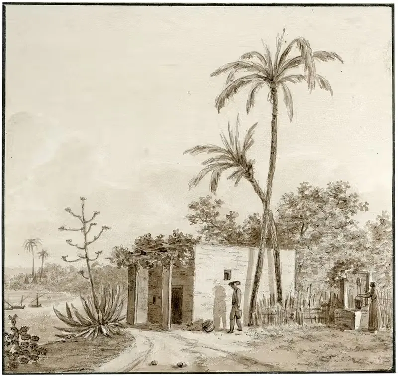 Gezicht in de omgeving van Valencia — Otto Howen