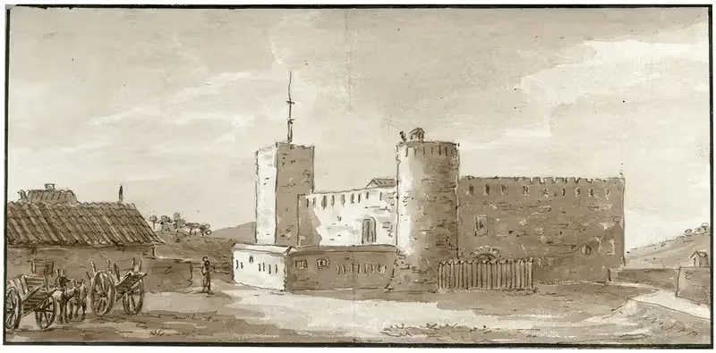 Het kasteel van Bascara by Otto Howen — digital art print download