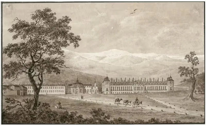 Het Prado in Madrid by Otto Howen — digital art print download