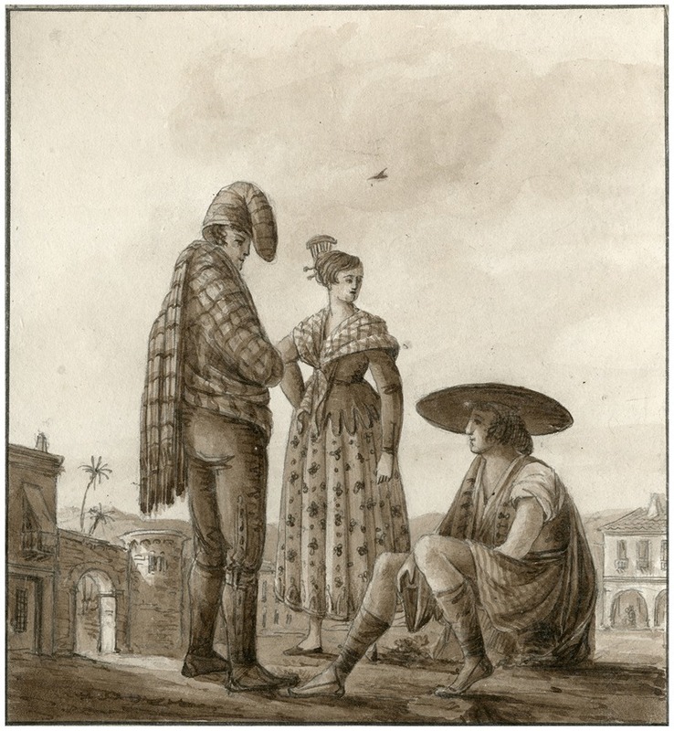 Klederdrachten uit Valencia by Отто Ховен — digital art print download