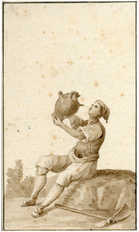 Man in Catalaanse dracht by Отто Ховен — digital art print download