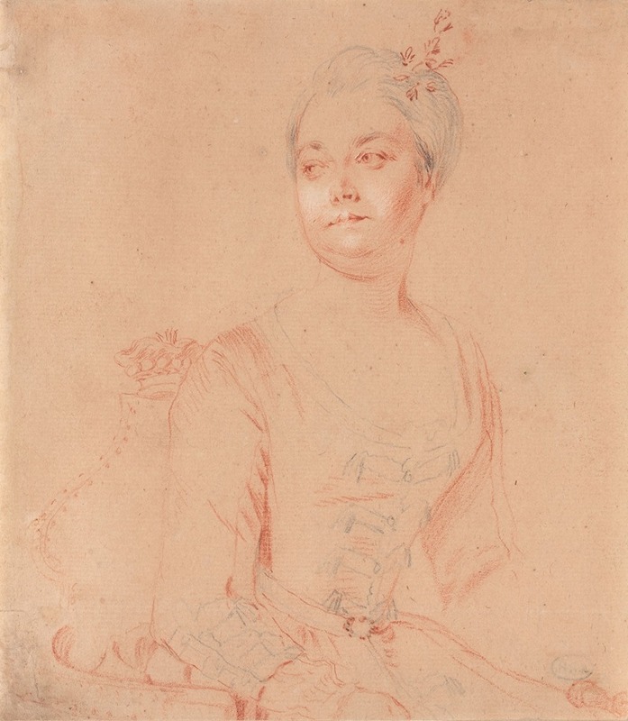 Portrait d'Eleanor Brownlow, vicomtesse Tyrconnel — Philippe Mercier