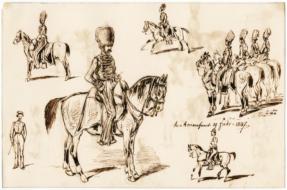 De Gele Rijders te Amersfoort — Pieter van Loon