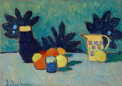 Still Life with Fruit by Алексей фон Явленский, 1910 — digital art print download