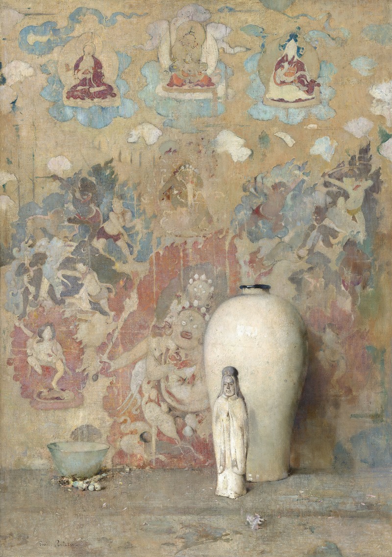 The Picture from Thibet by Эмиль Карлсен, c. 1920 — digital art print download