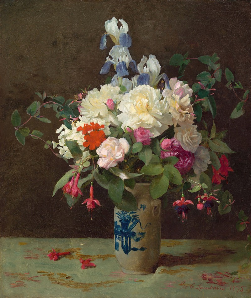 Vase of Flowers — George Cochran Lambdin