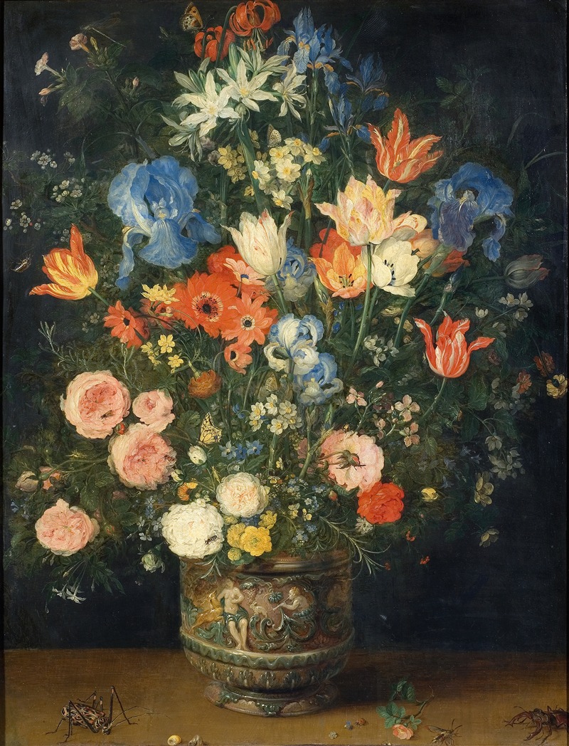 Still Life with Flowers and Insects — Jan Brueghel The Elder