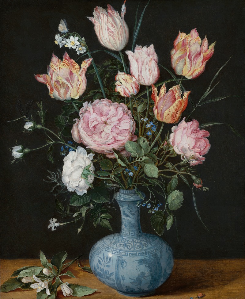 Flowers in a Wan-Li Vase — Ян Брейгель Старший