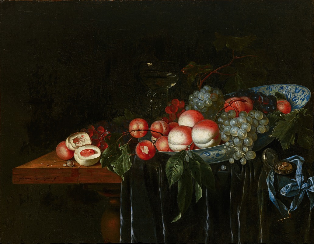 Fruit Still Life by Johannes Rosenhagen — digital art print download