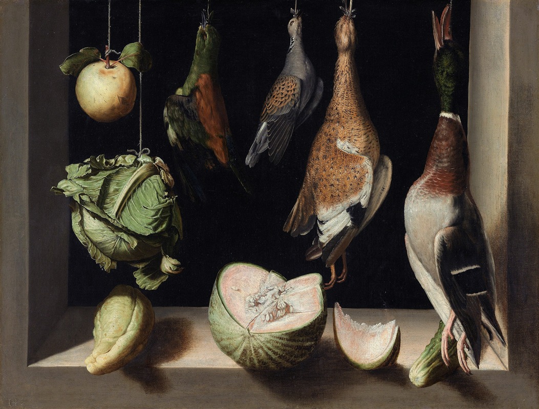 Still Life with Game Fowl — Juan Sánchez Cotán
