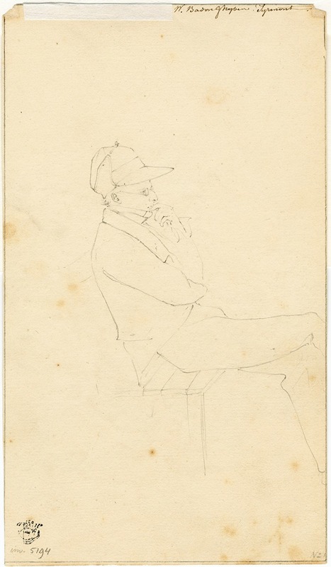 Portret van W. Badon Ghyben — Pieter van Loon