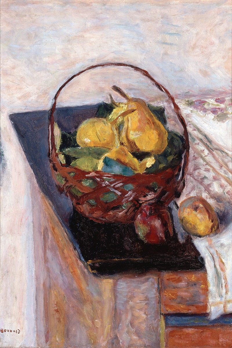The Basket of Fruit — Pierre Bonnard
