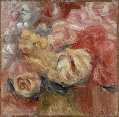 Flowers by Пьер-Огюст Ренуар, 1915-1919 — digital art print download