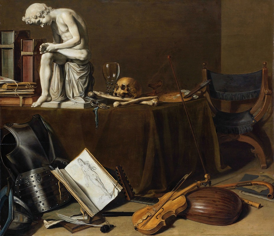 Vanitas Still Life with the Spinario — Pieter Claesz