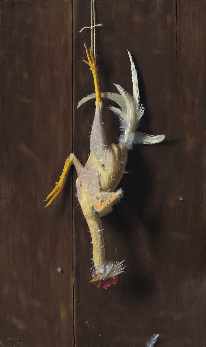 Plucked Clean by William Michael Harnett, 1882 — digital art print download