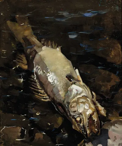Decaying Sander by Аксели Галлен-Каллела, 1884 — digital art print download
