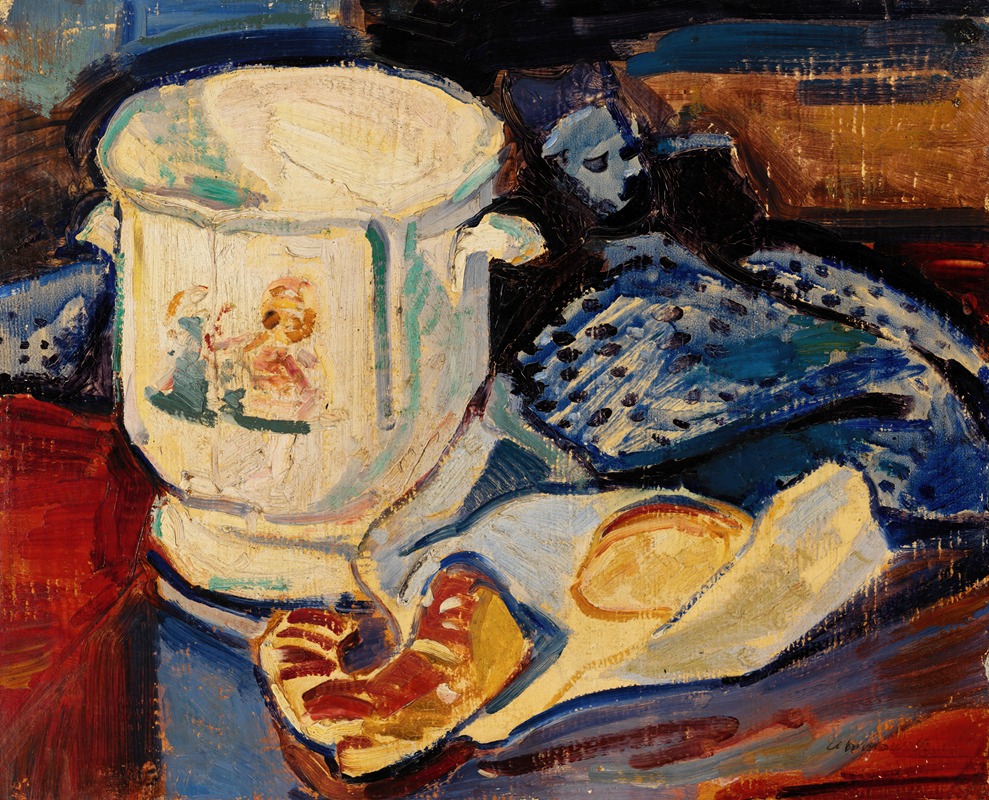 Still Life With Jardinière by Альфред Генри Маурер — digital art print download