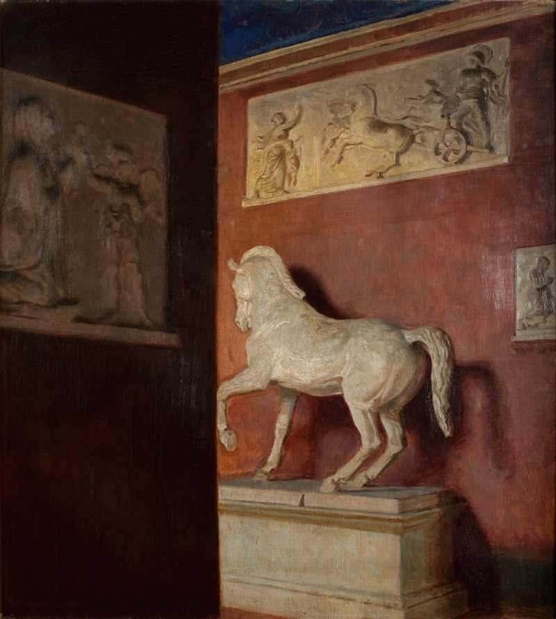 Corner From A Corridor At Thorvaldsens Museum — Георг Зелигман