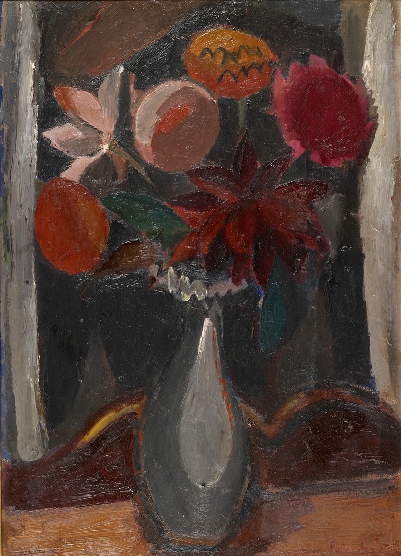 A Bunch Of Dark Flowers — Gustave De Smet