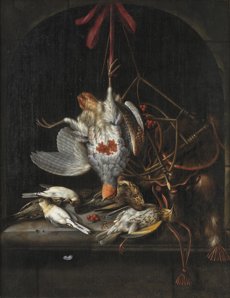 Dead Wildfowl by Jacob Biltius, 1674 — digital art print download