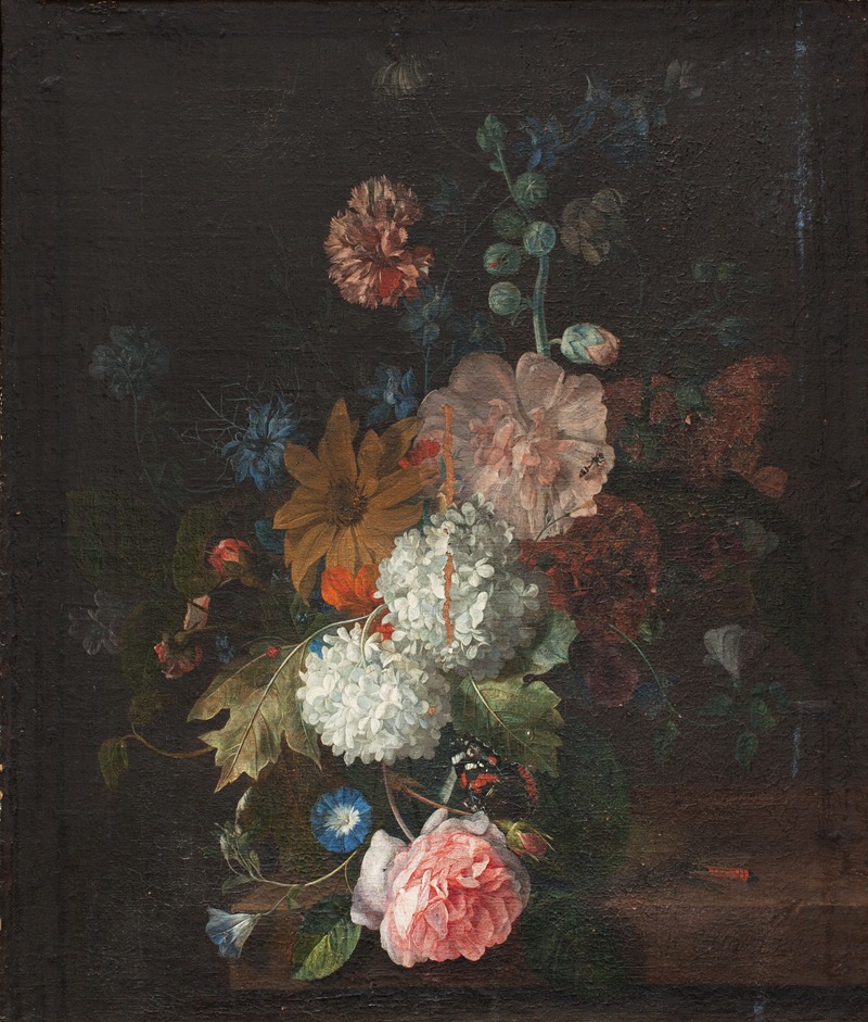 Flowers by Margareta Haverman, 1737 – 1795 — digital art print download