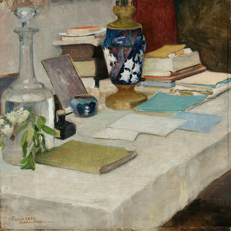 Still Life by Пекка Халонен, 1894 — digital art print download
