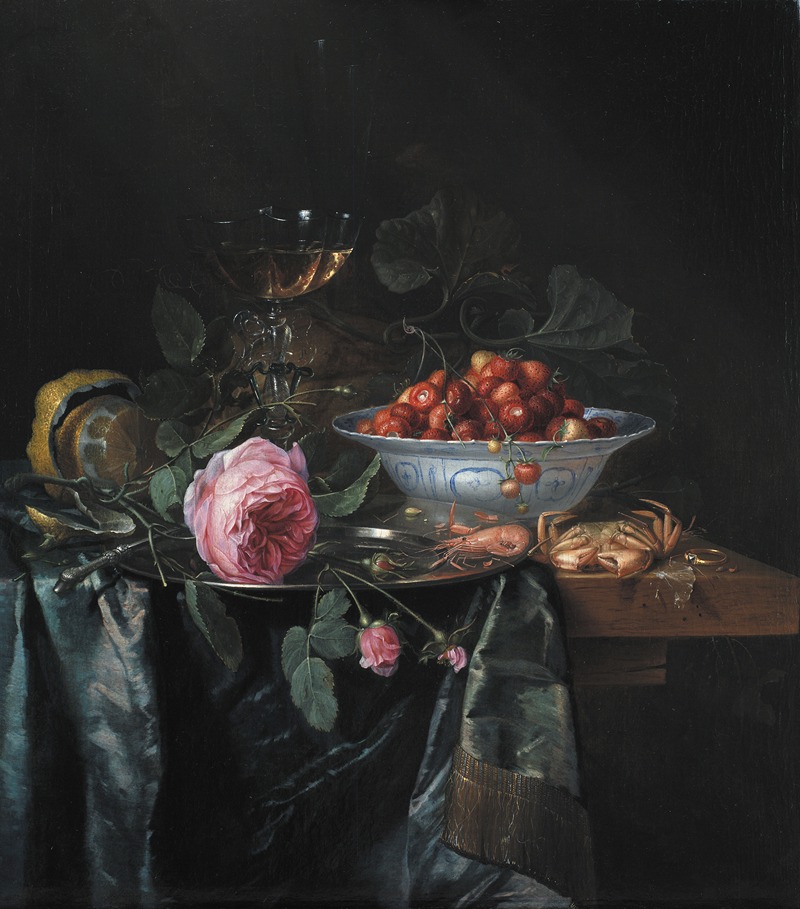 Pronk Still Life by Pieter de Ring, 1630 – 1660 — digital art print download