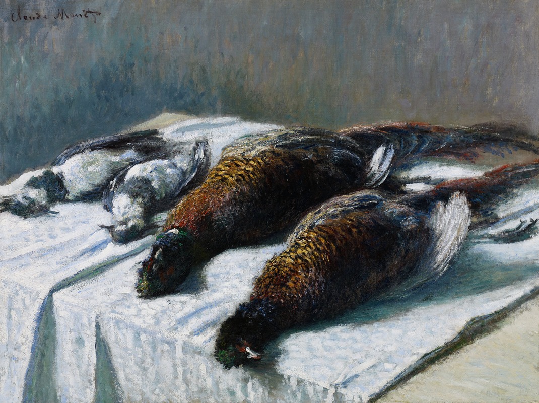 Still Life with Pheasants and Plovers — Клод Моне