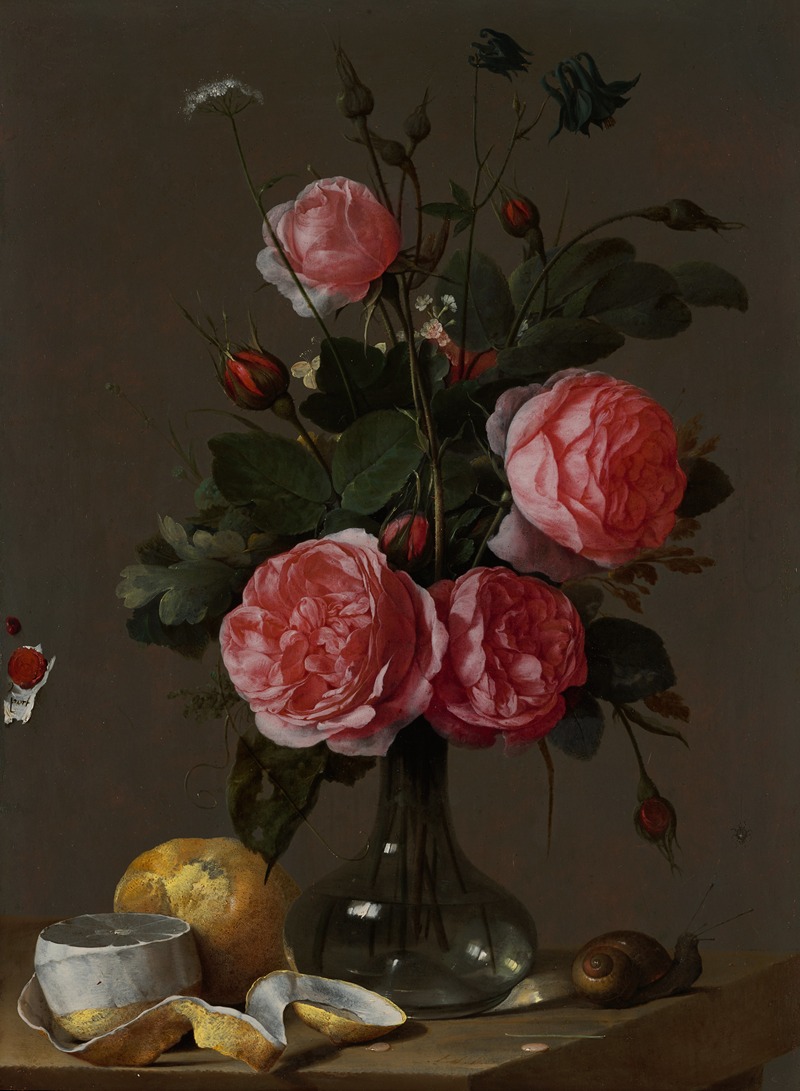 Floral Still Life by Cornelis de Heem, 1670-1690 — digital art print download