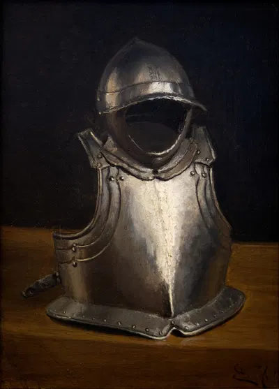 Armour and Helmet by Eugène Jansson, 1877 — digital art print download