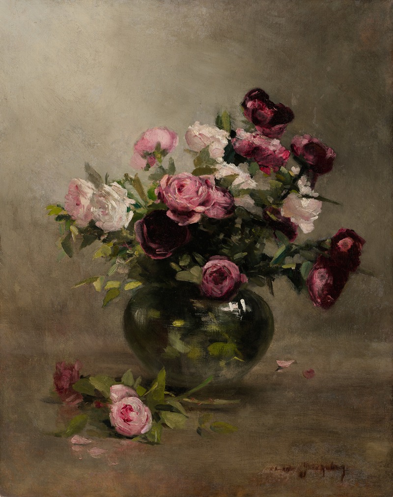 Vase of Roses — Ева Гонсалес