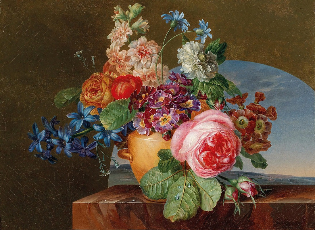 A vase of flowers — Gerard van Spaendonck