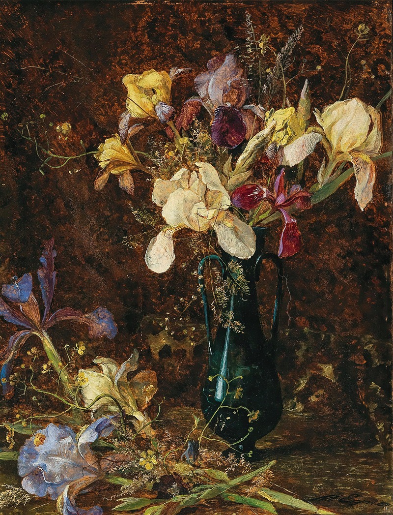 Iris by Marie Egner — digital art print download