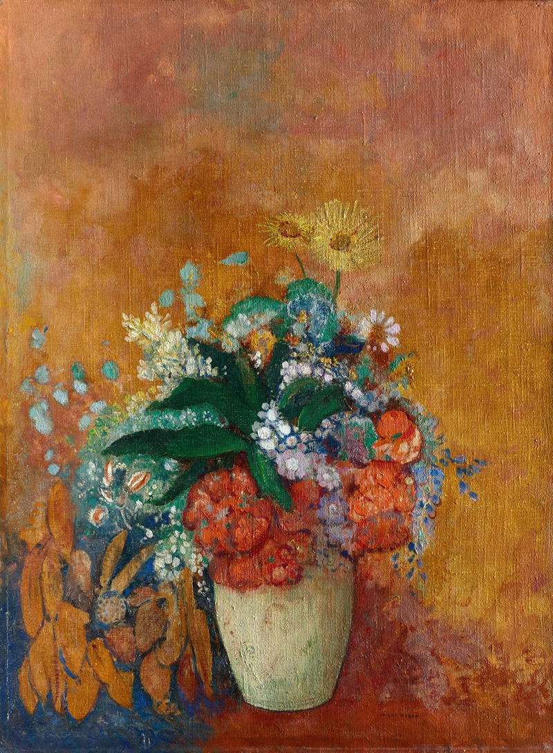 Vase of Flowers — Odilon Redon