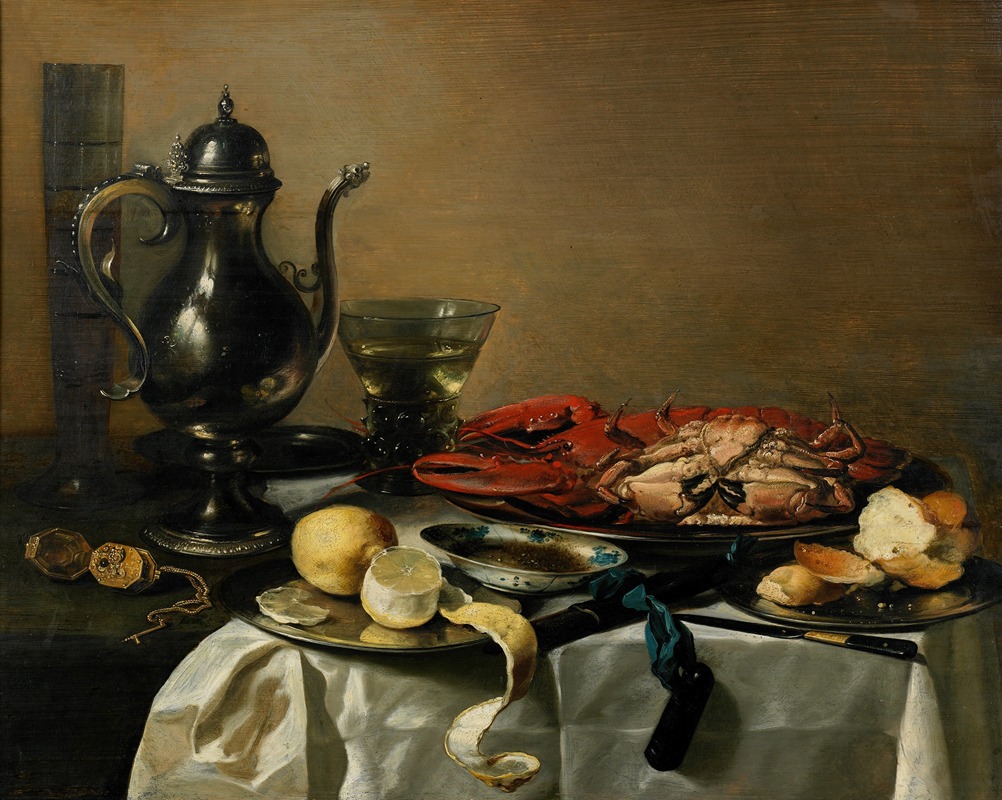 Still Life by Pieter Claesz, 1643 — digital art print download