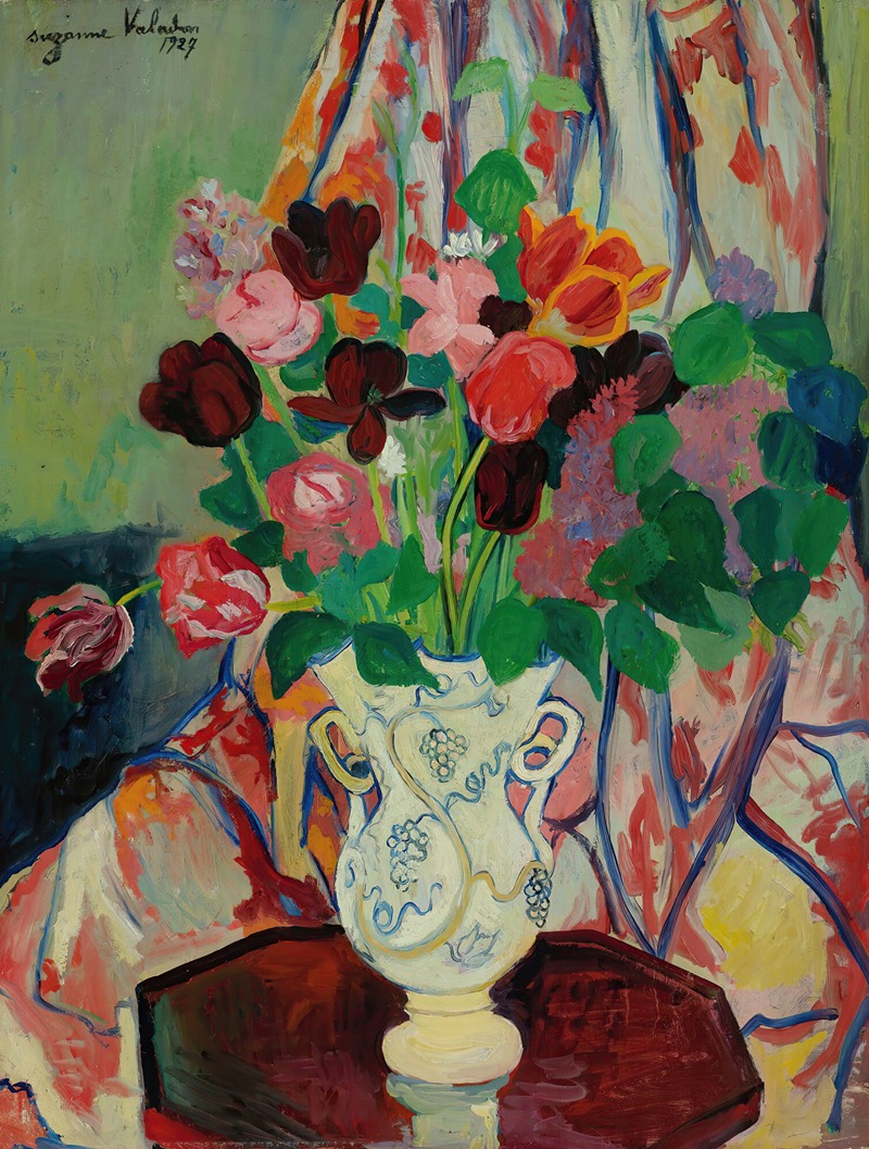 Bouquet De Tulipes by Сюзанна Валадон, 1927 — digital art print download