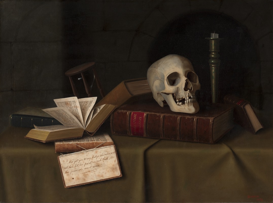 Memento Mori, 'To This Favour' — William Michael Harnett