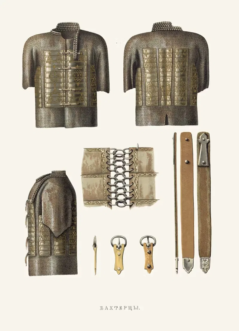 Бахтерцы by Фёдор Григорьевич Солнцев, 1849 - 1853 — digital art print download