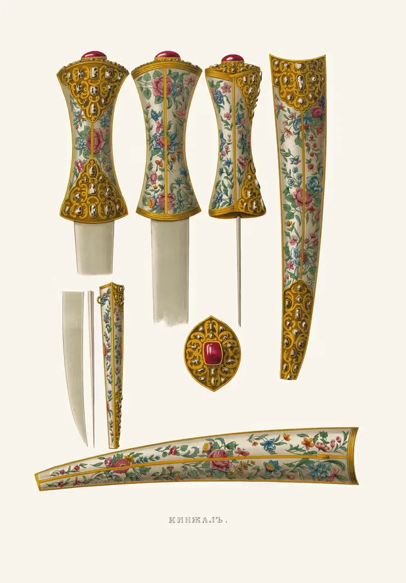 Кинжал II by Фёдор Григорьевич Солнцев, 1849 - 1853 — digital art print download