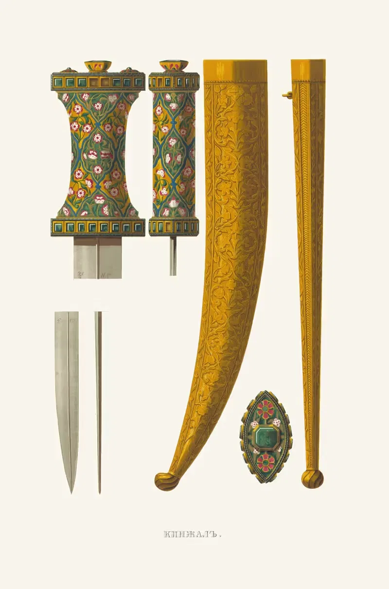 Кинжал IV by Фёдор Григорьевич Солнцев, 1849 - 1853 — digital art print download