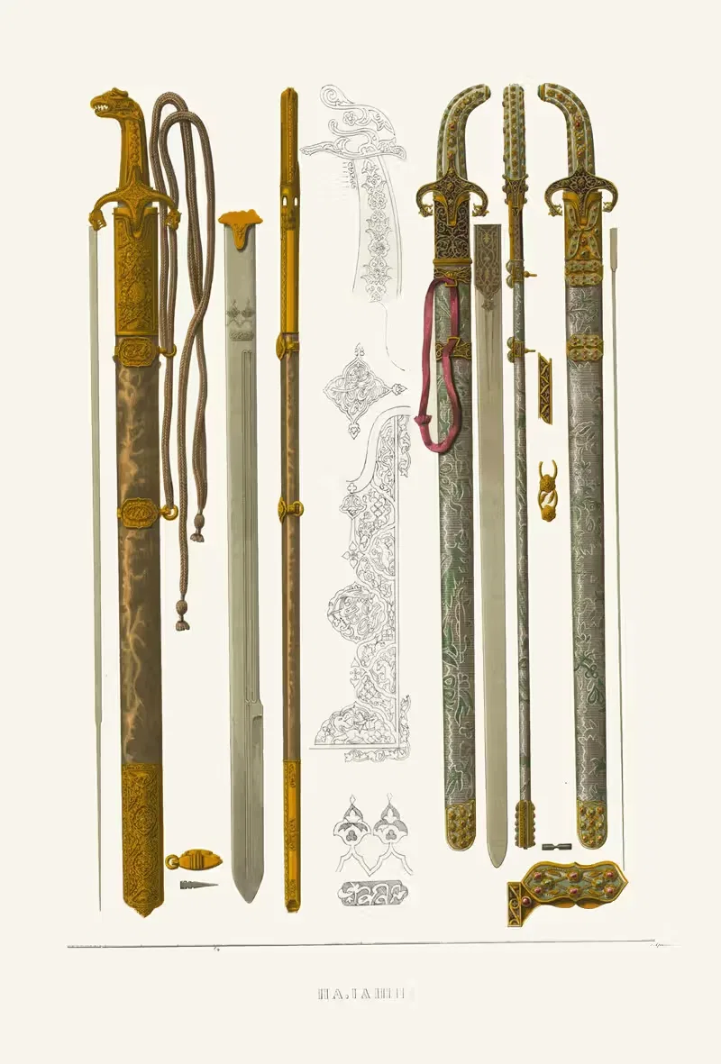 Палаши 2 by Фёдор Григорьевич Солнцев, 1849 - 1853 — digital art print download