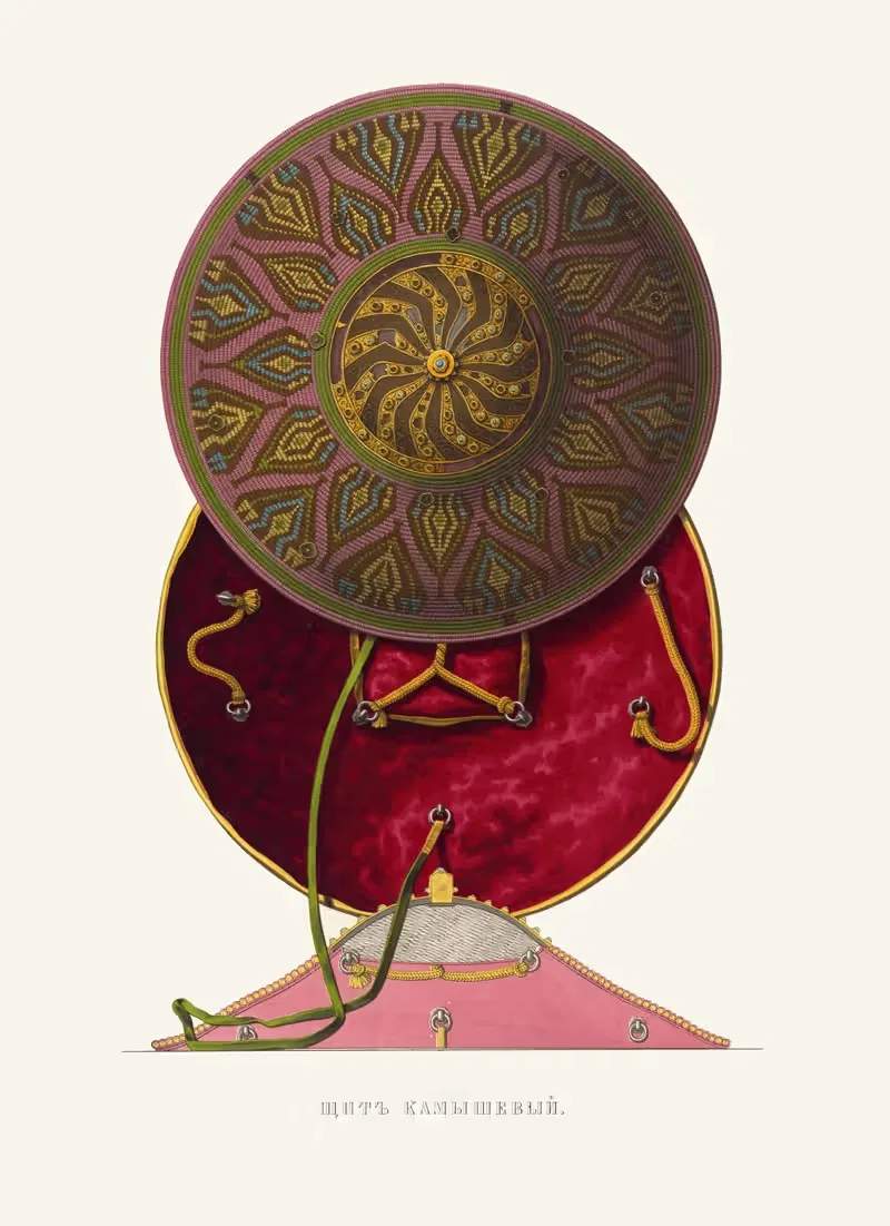 Щит камышевый by Фёдор Григорьевич Солнцев, 1849 - 1853 — digital art print download