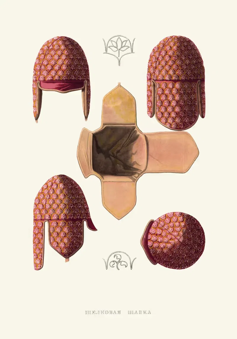 Шелковая шапка by Фёдор Григорьевич Солнцев, 1849 - 1853 — digital art print download