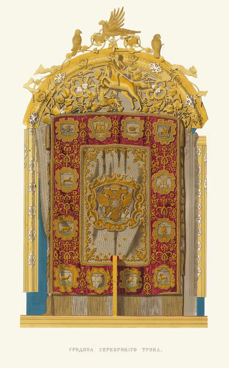Средина серебряного трона by Фёдор Григорьевич Солнцев, 1849 - 1853 — digital art print download
